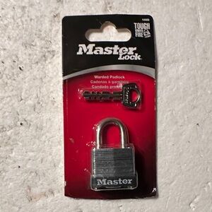 Master Lock 1 1/8” Keyed Padlock (105D)